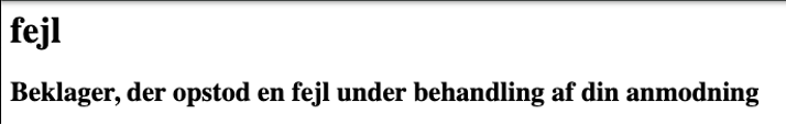 ERR_BAD_RESPONSE 500 Internal Server Error